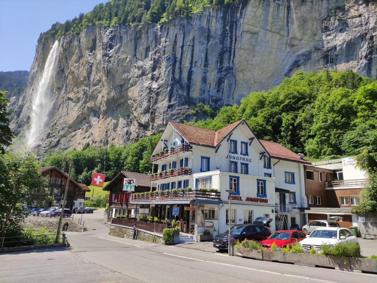 Hotel Restaurant Jungfrau Lauterbrunnen Exteriér fotografie